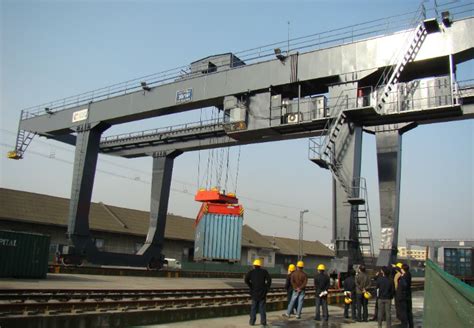 China 50 Ton Mobileportal Double Girder Container Gantry Crane Price
