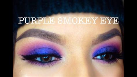 Purple Smokey Eye Makeup Tutorial Omaria127 Eye Makeup Tutorial