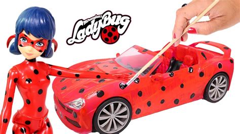 🐞 Ladybug 🐞 Decorating Sports Car In Miraculous Ladybug Inspired Style