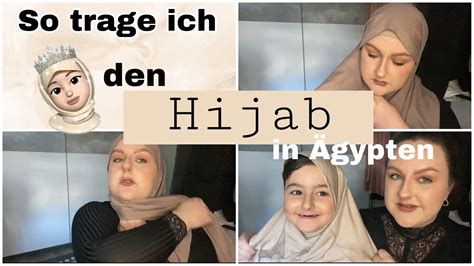 So Trage Ich Den Hijab In Ägypten 😍 Meine Favorite Hijab Styles Youtube