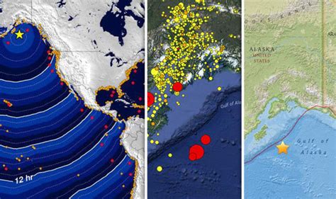 A second earthquake struck at 4:14 a.m. Alaska earthquake map: Where is Anchorage in Alaska ...