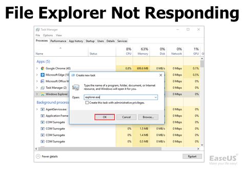 Windows File Explorer Not Responding Here Are 8 Possible Methods Easeus