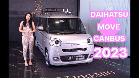 รวว Daihatsu Move Canbus Theory G Turbo 2023 YouTube