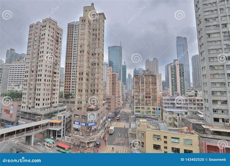Residential District In Tsuen Wan March 2019 Editorial Image Image