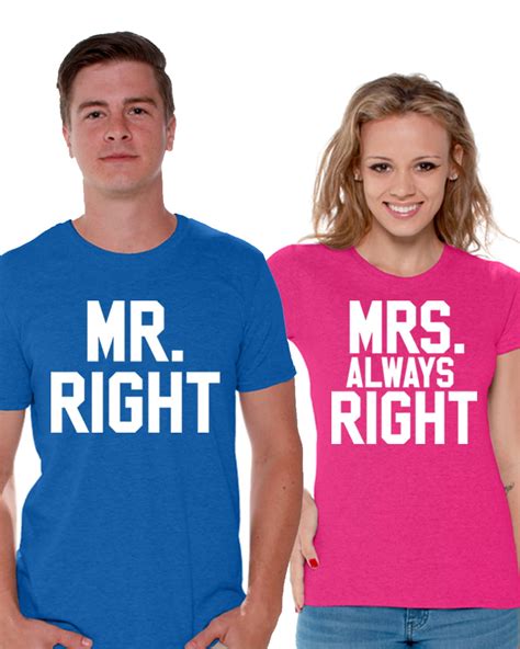 awkward styles mr right mrs always right couple shirts matching mr and mrs t shirts for
