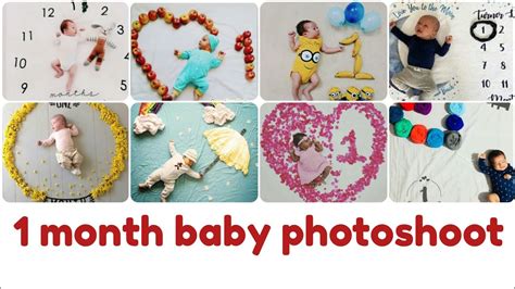 One Month Baby Photoshoot Ideas At Home One Month Baby Photography