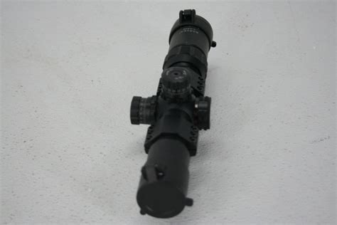 Barska Ac11872 Black White 1 4x28 Ir Attached Hunting Scope Full