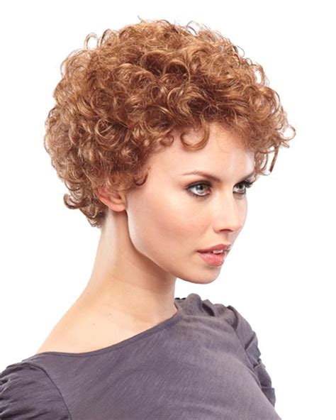 A perm for short hair needs, well, short hair. This short curly style turns heads like a corkscrew with ...