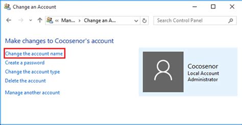 How To Change User Name Account In Windows 10 Youtube Gambaran