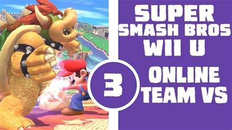 Livestream Super Smash Bros Wii U Online Team Versus Part 3 New