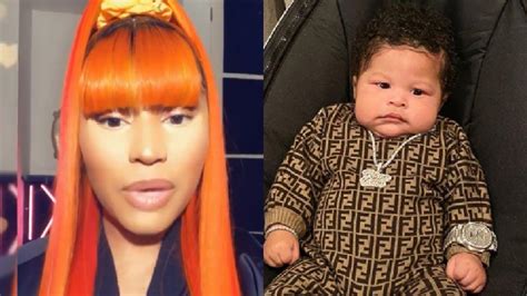 Nicki Minaj Shares First Pictures Of Her Adorable Son Youtube