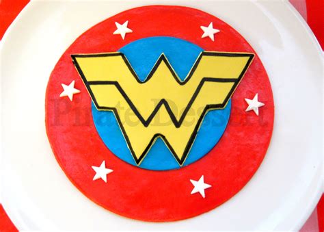 Fondant Cake Topper Wonder Woman Superhero Cake Toppers Edible Cake