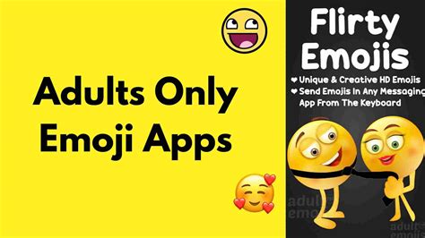 Adults Only Emoji Apps For Android And IPhone