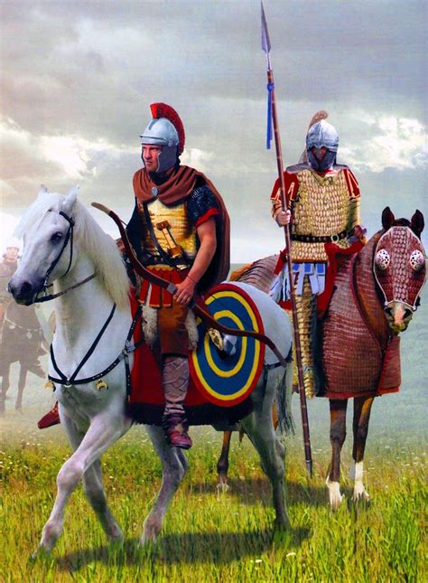 Late Roman Cavalrymen Fifth Century Ad Ancient Rome Ancient History Rome Antique Roman
