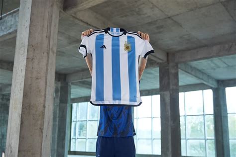 Así Es La Nueva Camiseta De Argentina Para El Mundial De Qatar 2022