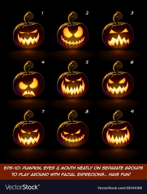 Spooky Jack O Lanterns Wall Decals And Murals Wall Décor