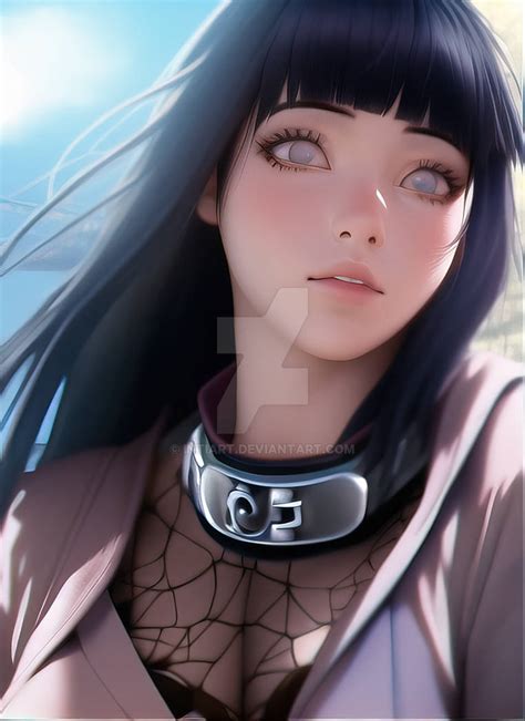 Hinata Hyuga Portrait By Intiart On Deviantart