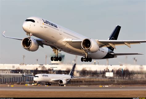 D Aixk Lufthansa Airbus A350 900 At Munich Photo Id 1281973