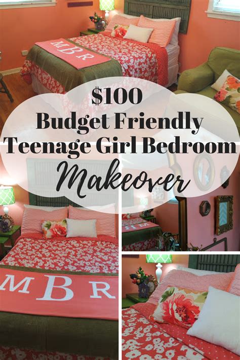 Our two latest added bedroom makeover games are: Budget Friendly $100 Teenage Girl Bedroom Makeover | My ...