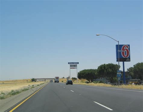 California Aaroads Southbound Interstate 5 In Merced County