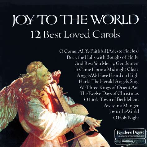 Readers Digest Joy To The World Rm21133 Vinyl Lp Christmas Record