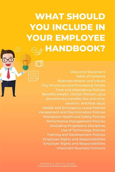 But, what is an employee handbook? What's in an employee handbook and should you have one? # ...