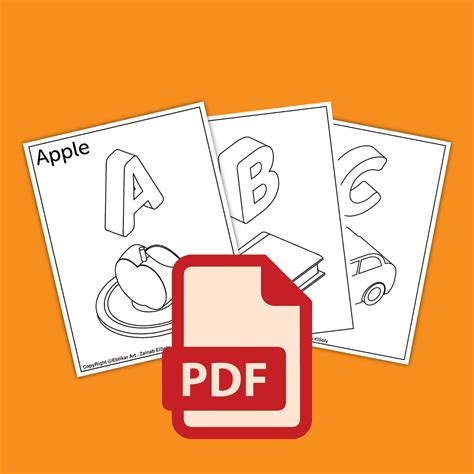 Download 3D ABC Alphabet for kids -pdf free download