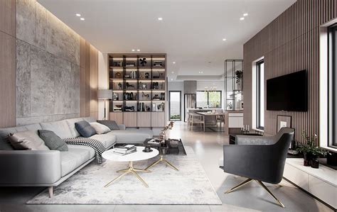 Duplexes On Behance Luxury Living Room Stylish Living Room