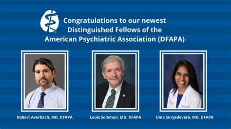 Distinguished Fellows Of The American Psychiatric Association