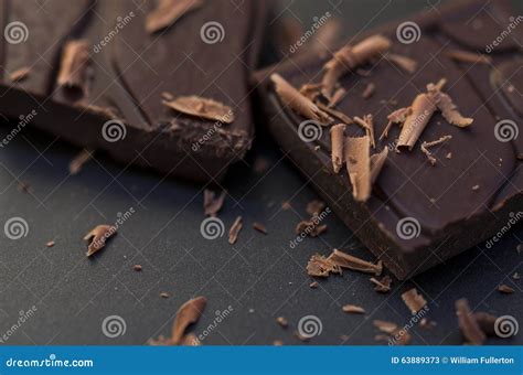 Dark Chocolate Macro Stock Image Image Of Carbohydrates 63889373