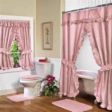 Shower Curtain With Matching Valance