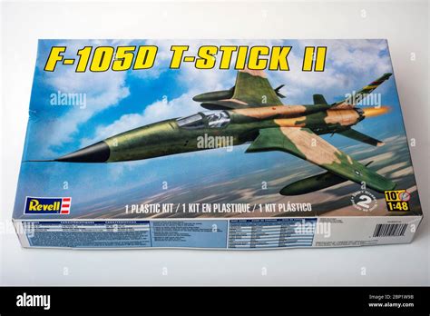Revell 1 48 Scale F 105d Model Aircraft Kit Hi Res Stock Photography