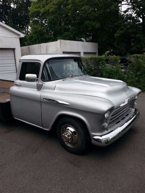 1957 Chevy 3800 Series Car Hauler For Sale Photos Technical