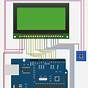 Simple Arduino Diagram For Lcd Screen
