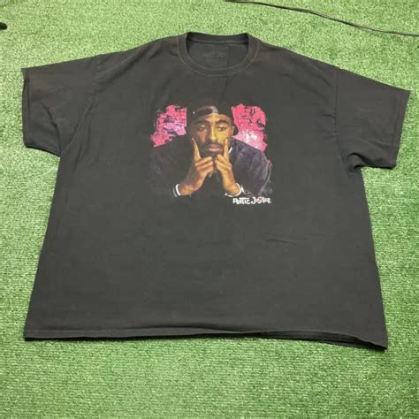 Poetic Justice 2pac Tupac Shakur Promo Rap Vintage T Shirt 90s A206