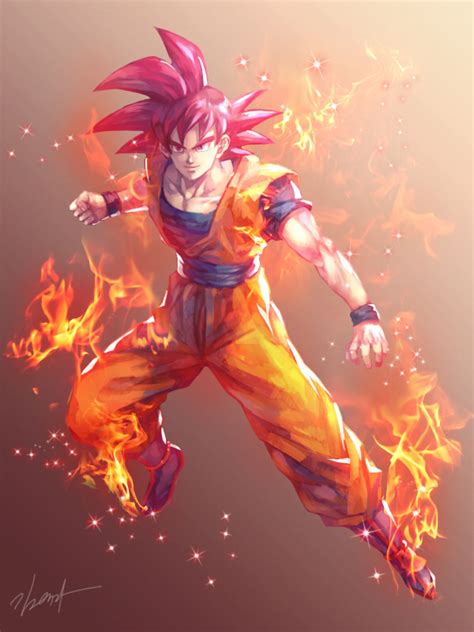 Ssg Goku By Goddessmechanic2 On Deviantart Dragon Ball Art Anime