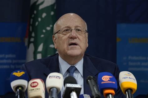 Lebanons Prime Minister Najib Mikati Rules Out Running For Re Election