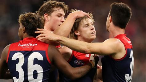 Melbourne Demons Vs Geelong Cats Final Score Afl Preliminary Final Win Max Gawn Inspires Win