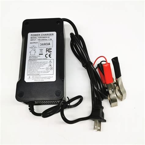 12v Lifepo4 Battery Charger Output 146v 40a 20a 10a Fast Charge