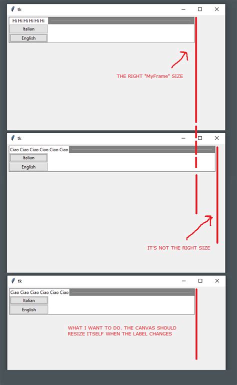 Tkinter Font Chart