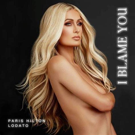 Paris Hilton Topless For I Blame You Promotion Photo My Xxx Hot Girl