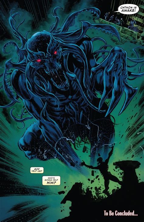 Chthon God Of Chaos Symbiotes Marvel Dark Creatures Myths And Monsters