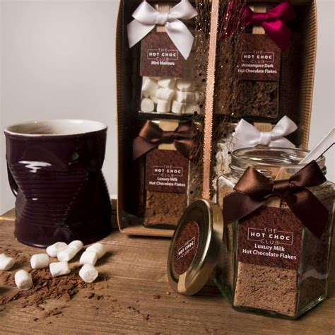 Luxury Hot Chocolate Gift Set By The Hot Choc Club In Hot