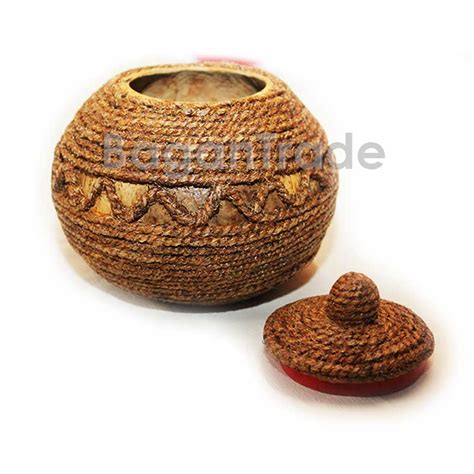 Myanmar Handicraft Coconut Shell Craft Vootee