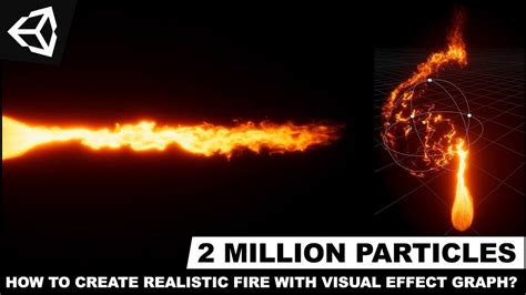 Unity3d Vfx Graph How To Create Fire With Visual Effect Graph Made