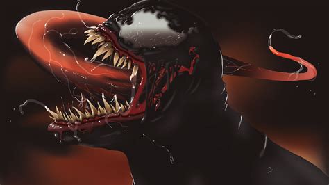 Venom Fan Art K Wallpapers Hd Wallpapers