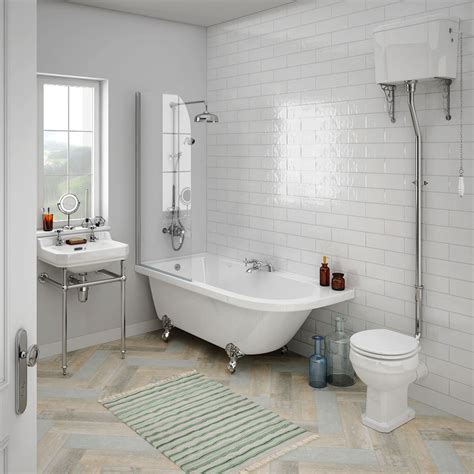 Furniture sets bathroom suites bathroom solutions shower systems suite shower doors. Appleby High Level Traditional Bathroom Suite | Victorian ...