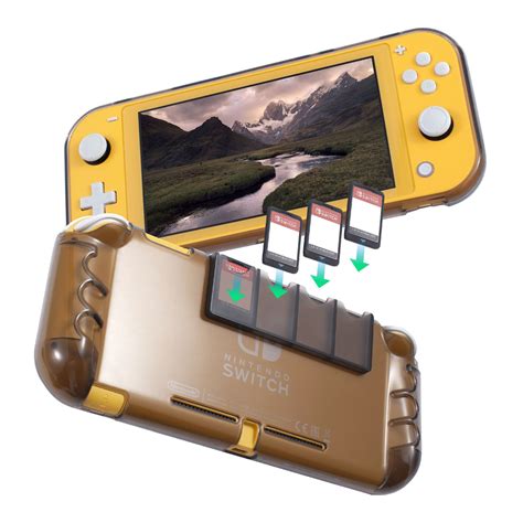 Protective Case for Nintendo Switch Lite 2019, Soft Flexible TPU Grip ...