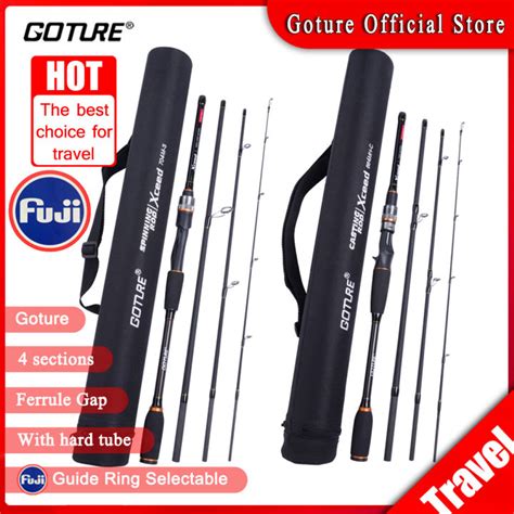 Goture Xceed Fuji Guide Ring Selectable Spinning Casting Fishing Rod 4