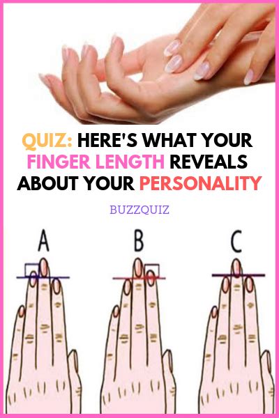 Quiz Heres What Your Finger Length Reveals About Your Personality